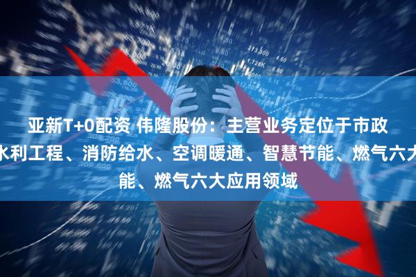 亚新T+0配资 伟隆股份:主营业务定位于市政给排水、水利工程、消防给水、空调暖通、智慧节能、燃气六大应用领域